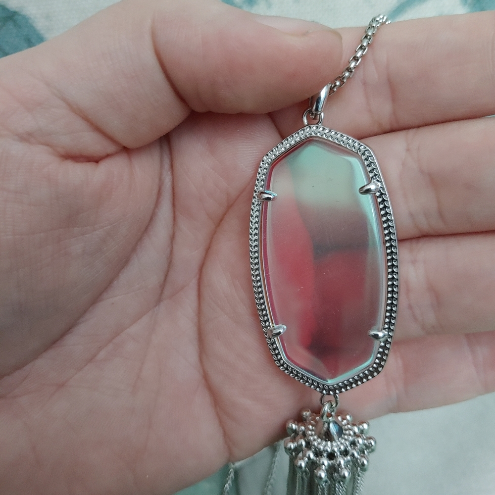 Kendra Scott Dichroic Glass Necklace - Picture 4 of 6